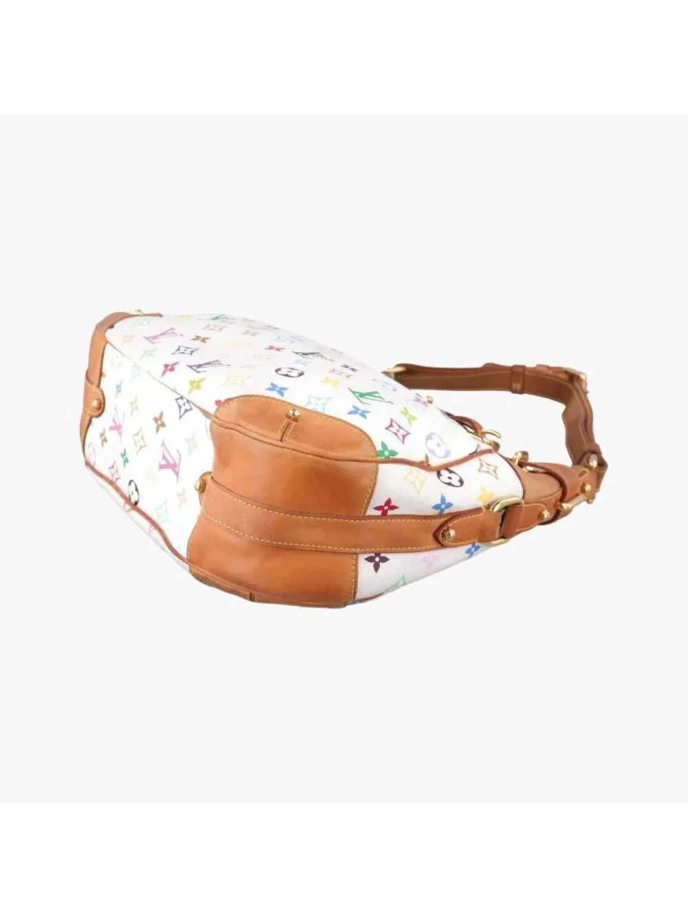 Louis Vuitton Greta Blanc Monogram Multicolor Shoulder Bag
